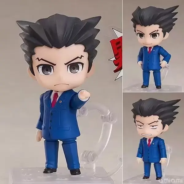 Ace Attorney Phoenix Wright 1761 Miles Edgeworth 1762 Assemble Change Face  Action Figure Doll Toy Gift - Action Figures - AliExpress