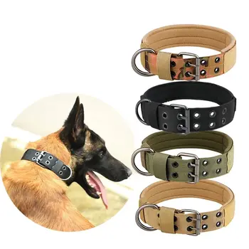 1pc Nylon Tactical Pet Dog Collar 1