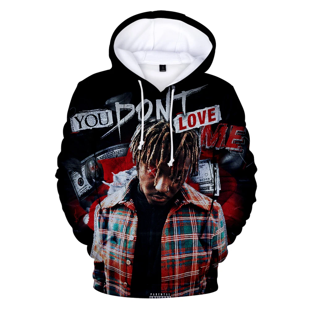 

Popular Rapper Juice WRLD 3D Hoodies Men Women Sweatshirts Harajuku Pullovers Print Hooded Boys Girls Tracksuits Clothing
