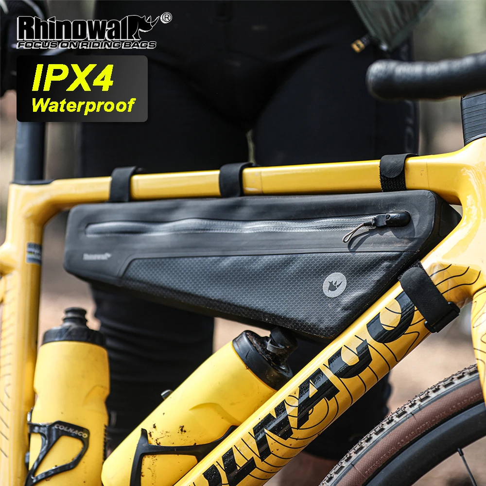 Bike Frame Bag Downtube Bag Bikepacking Stake Downtube Bag Pump