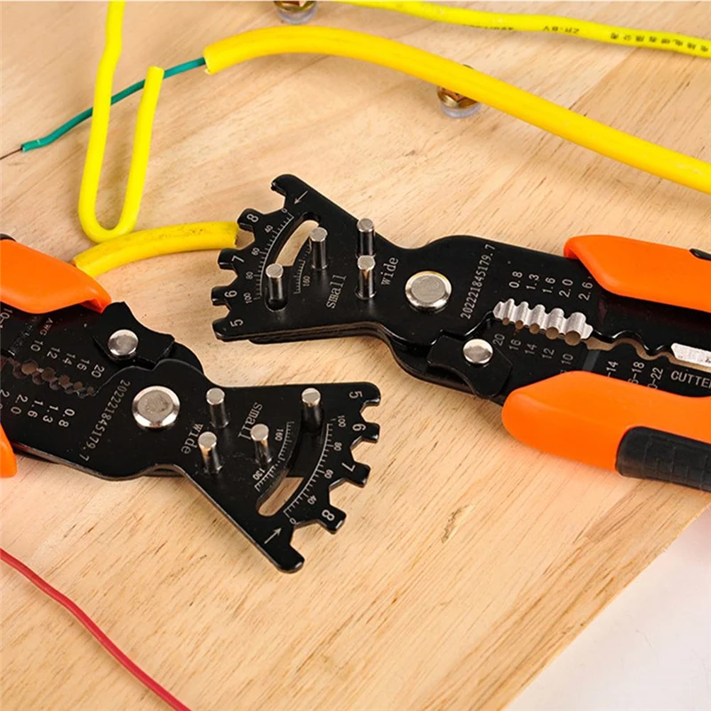 5-1/2 Multipurpose Electrical Shears - Cut / Strip Electrical Wire with Wire Cutting Notch, Crimp Wire, Clean/file Electrical Boxes