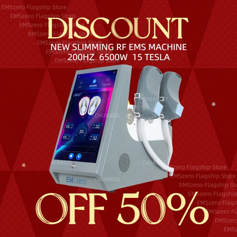 

EMSzero RF 6500w NEO Body Slimming Nova Fat Burning Muscle EMS Sculpting Electromagnetic Stimulate Hiemt Pro Machines