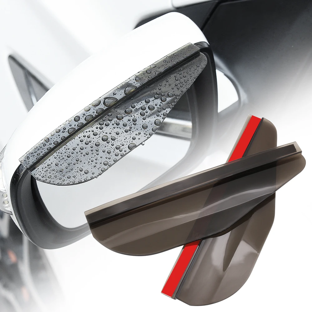 Car Rearview Mirror Rain Eyebrow Protector rearview mirror rain eyebrow for Ford Focus 2 3 1 MK2 MK3 MK1 Fusion fiesta ranger mondeo mk4