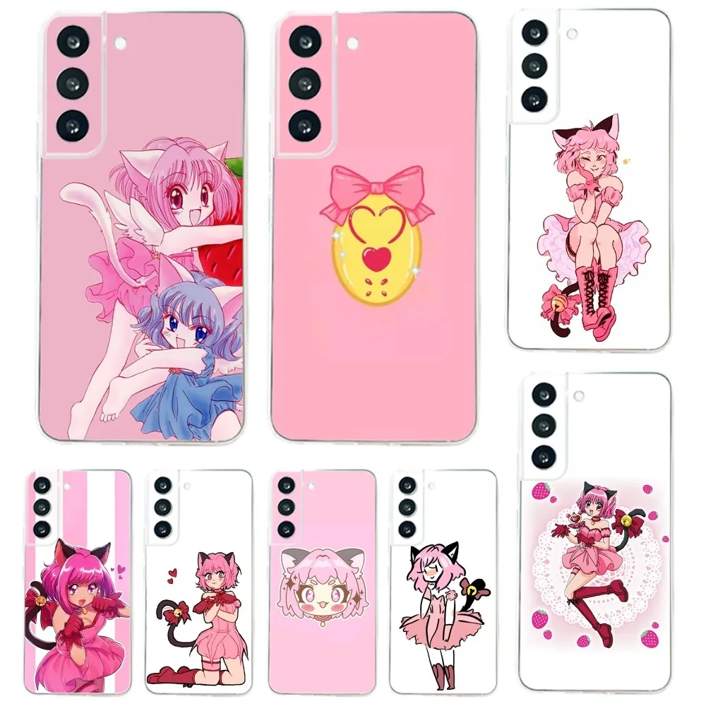 Custodia Per Telefono Tokyo M-Mew M-Mew Per Samsung Galaxy A71,70,52,51,40,31,A50,30S,21S, Note20Cover Ultra Trasparente