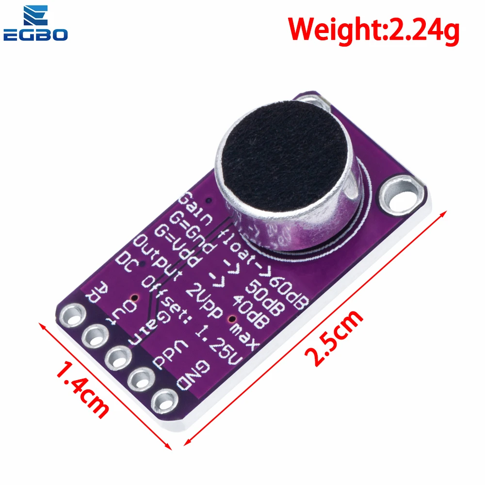 Verkauf von Schallsensormodul, Schallsteuerungssensor, MAX4466, MAX9814, Schaltererkennung, Pfeifenschalter, Mikrofonverstärker für Arduino – Detail 11