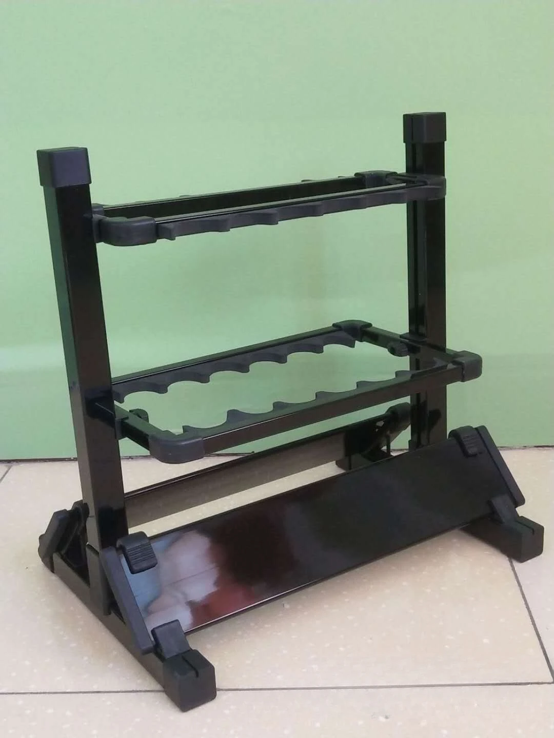 12 Rods Aluminum Alloy Fishing Rod Holder