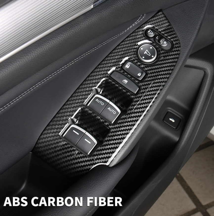 

Стеклянная подъемная панель, наклейка для внутренней дверной ручки, декоративная панель, наклейка специально для Honda Accord 10 2018-2022