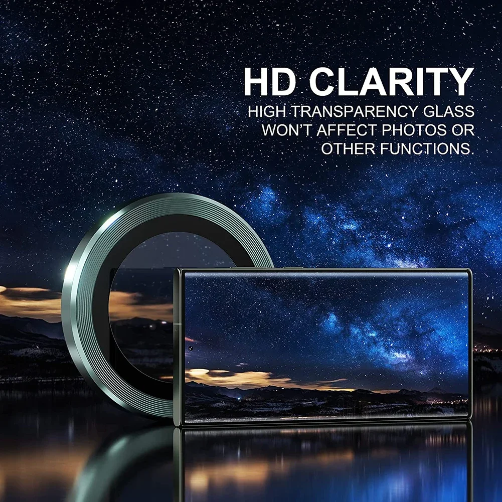 Premium Wear-Resistant Aluminum Alloy Phone Lens & Screen Protector Film
