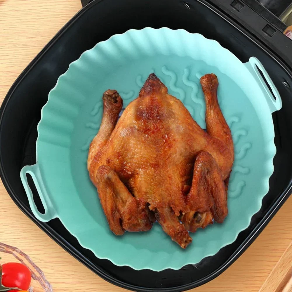 Air Fryer Silicone Liners Reusable Food Safe Non Stick Air-Fryer Accessories