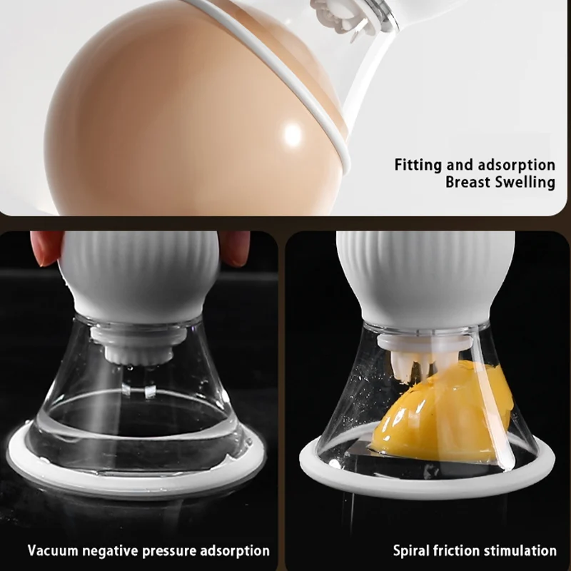 APP remote control rotating breast massage vibrator nipple sucking stimulation vibrator tongue licking nipple massager