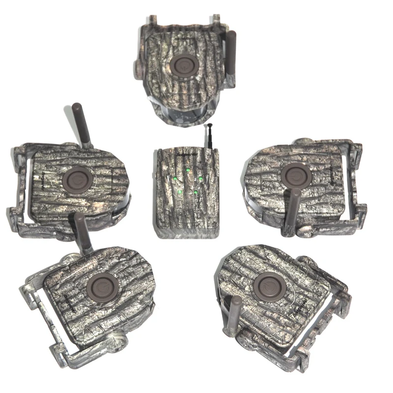 Bestguarder SY007Plus Wild Animal Trail Surveillance Detector 300M 2/5Pcs detector&1Pcs receiver IP66 Waterproof Wildlife Trap