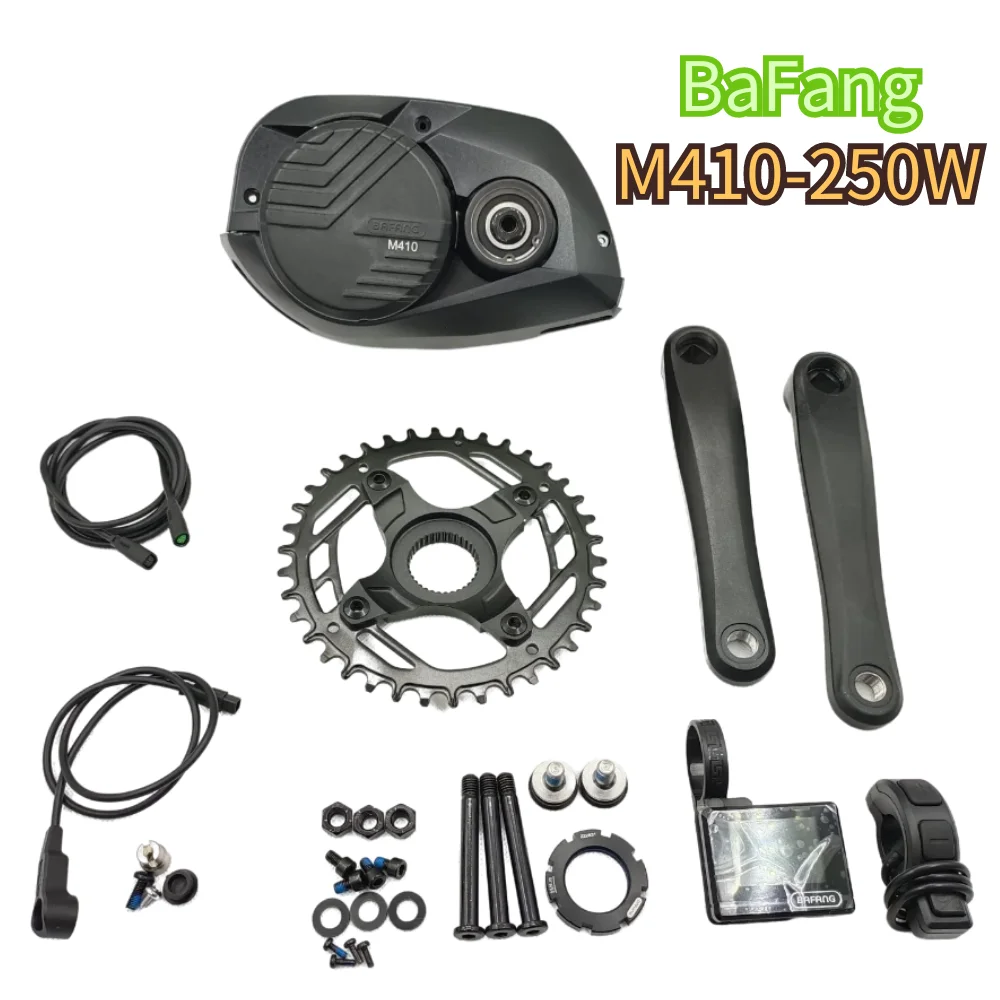 bafang M410 Mid Torque Motor Electric Bike Conversion Motor 36V 48V 43V 250W 120N. M