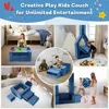 7 Pcs Modular Couch, Freely Removable, Children's Sofas 4