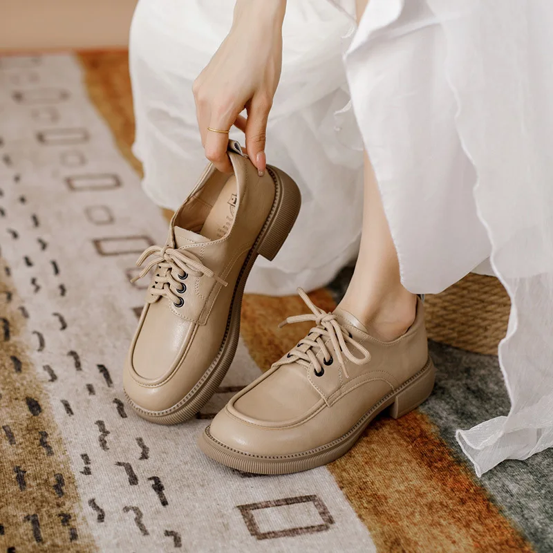 ローファー・オックスフォード CASTANER Women Laced up Shoes 0216422017 Beige 300x300-f3-albu-jc-y-06-