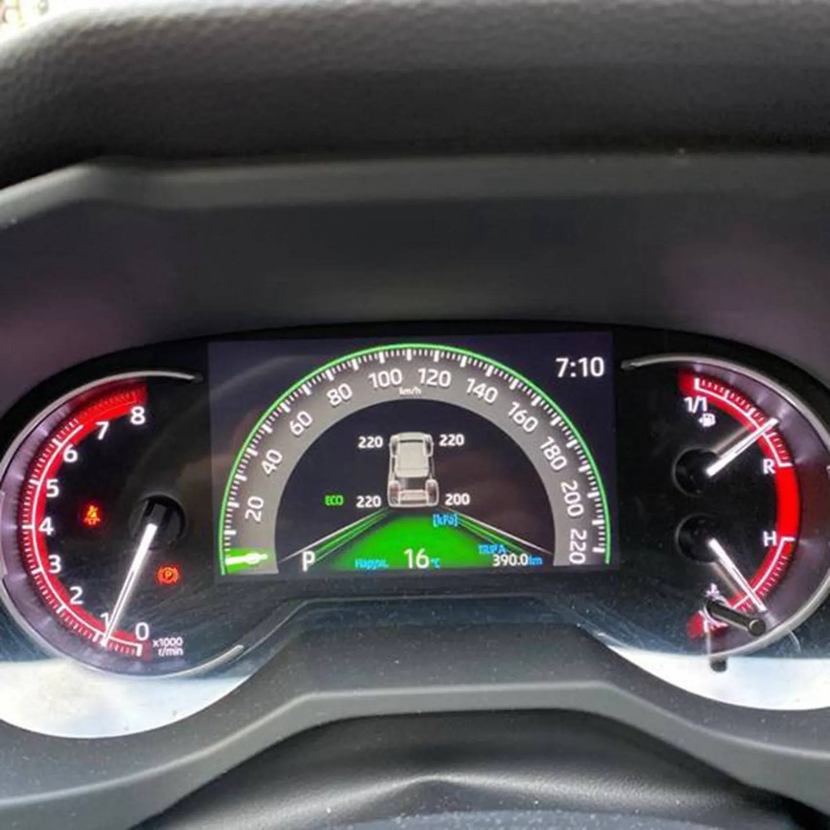 TPMS Ÿ̾ з ͸ ý,  LCD   ÷, ڵ  溸, Toyota Rav4 Xa50 2019 2020