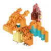 DIY Pokemon Blocks Small Cartoon Mini Building Block Pikachu Charizard Eevee Mewtwo Anime Assemble Action Model Dolls Toys 6