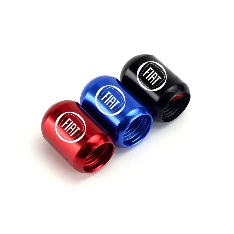 피아트 아바스 두카토 브라바 마레아 세디치 바르케타 탈렌토 브라보 세이첸토 500 푼토 판다 티포용 자동차 타이어 캡 밸브 스템 커버
