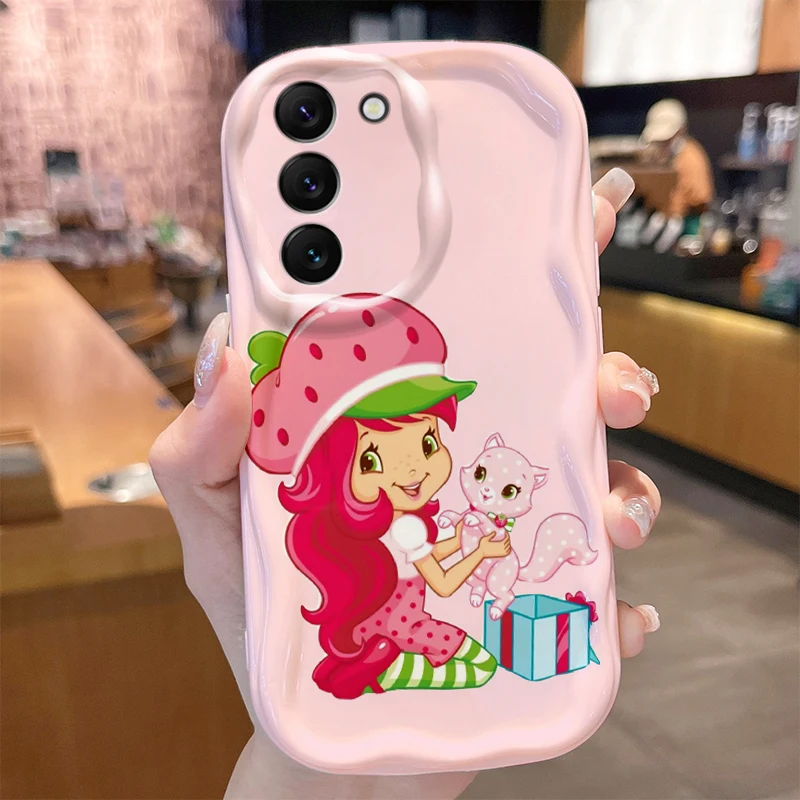 S-Strawberry S-Shortcakes Protective Phone Cover - Bold and Stylish Design