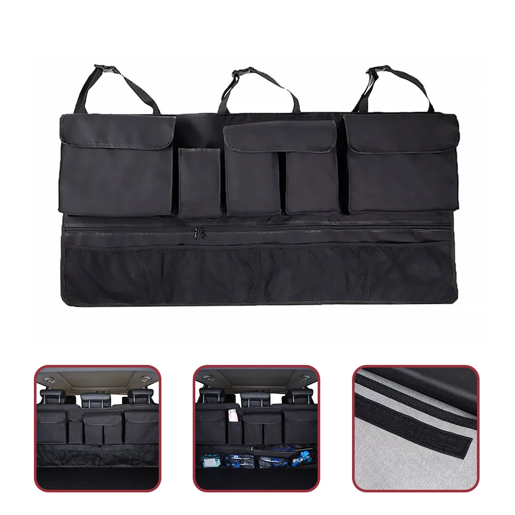 

Trunk Storage Bag Seat Back Organizer for Car Suv Trash Portabicicletas Para Auto Organizers and Backseat