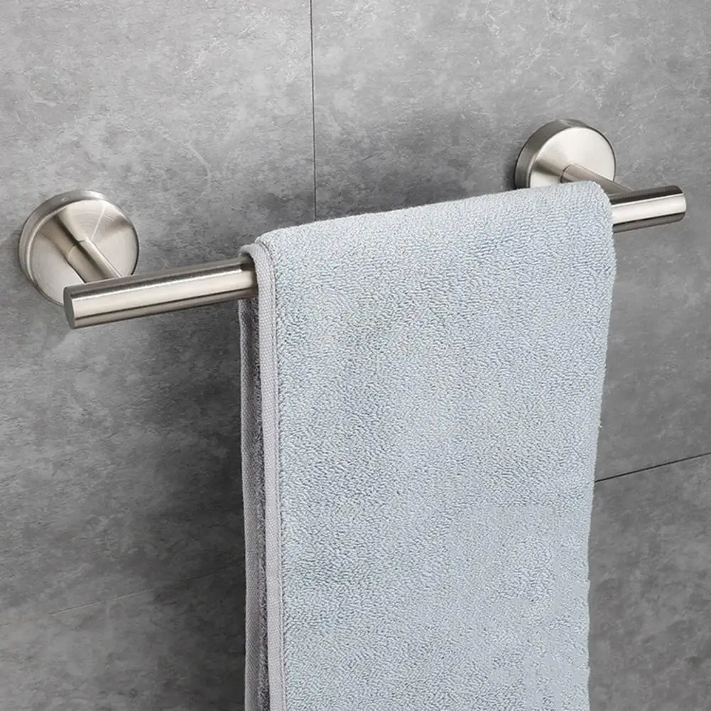 Towel Rack Set Elegant Bathroom Hardware Set with Towel Bar Storage Rack Polished Surface Fingerprint-resistant Design for Easy