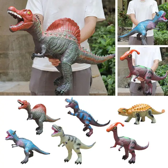 32-38 センチメートル大ソフト恐竜のおもちゃジュラシック