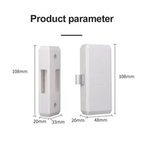 Smart Drawer Lock Tuya APP/EM Card Unlock No Hole File Cabinet Furniture Electronic Keyless Invisible NFC Sensor Locks Switch - Image 6