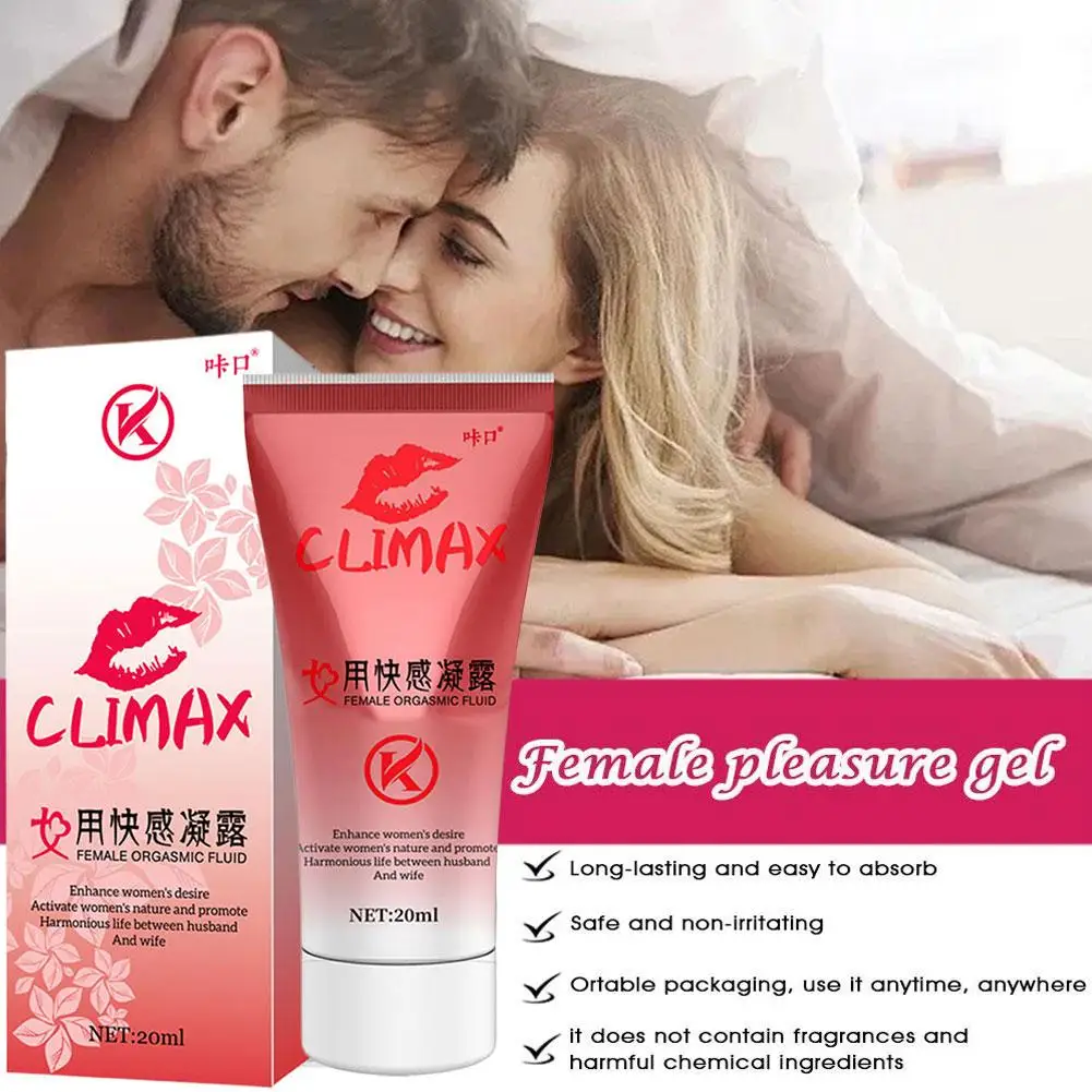 20ML Orgasm Gel For Women Enhance Pleasure Rapid Sexual Stimulation Extend Sex Time Climax Aphrodisiac Cream Orgasm Oil 1/2PCS
