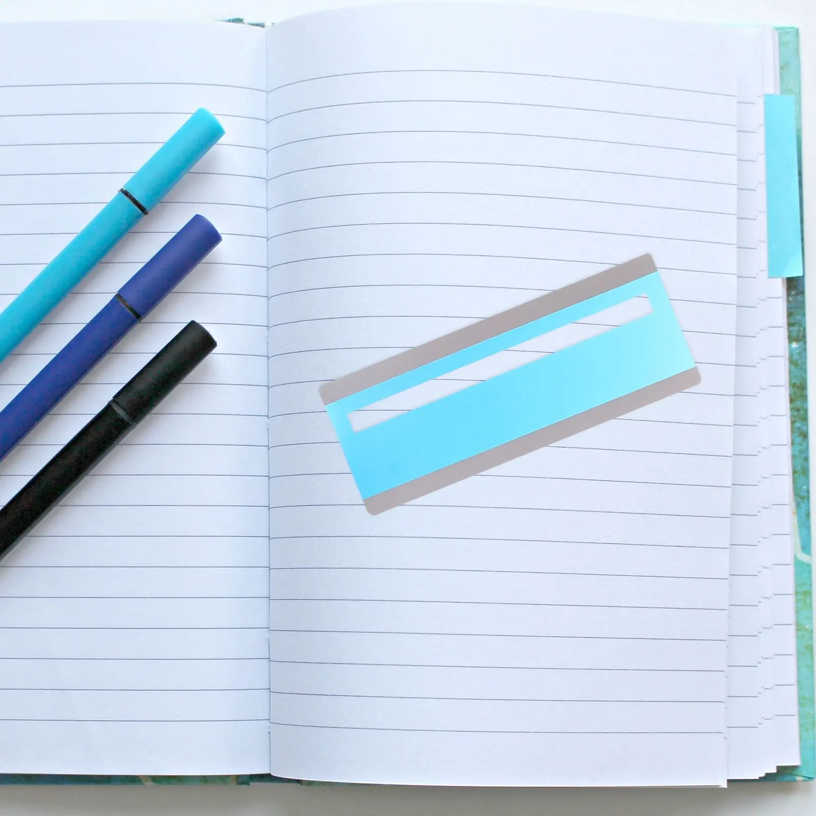 Guided Reading Strips Highlight Colored Overlays Bookmark Reading Tracking Rulers 8pcs For Dyslexics Kid Gift Useful