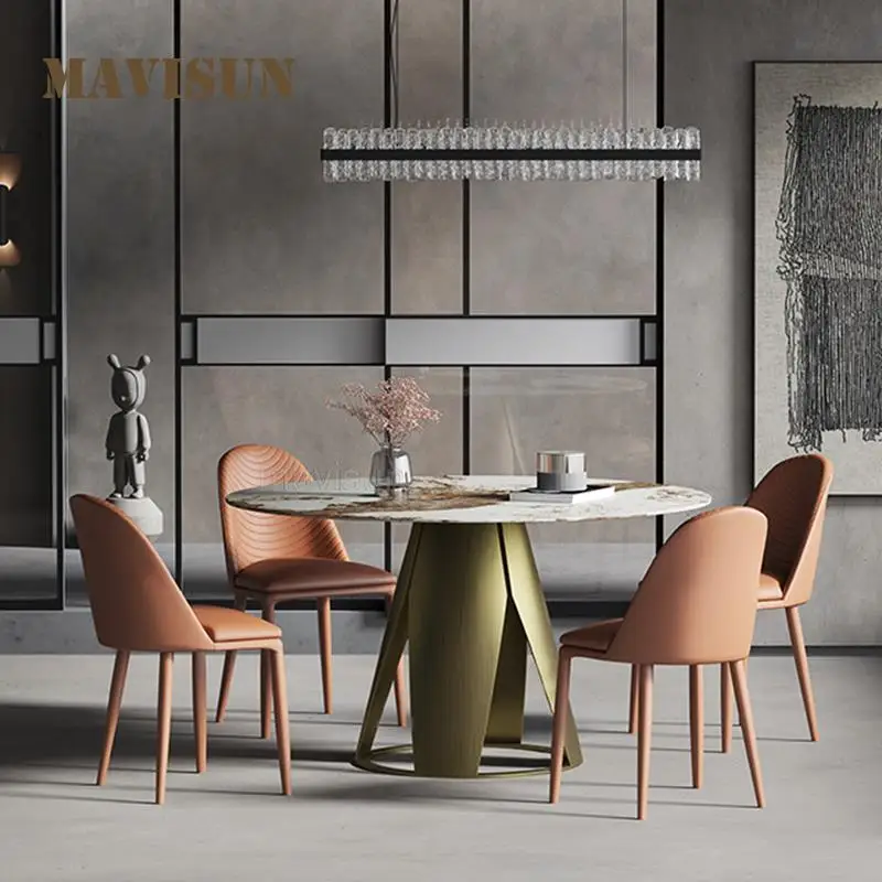 Foshan, China, Acero Inoxidable + placa de roca de carbono mesa y sillas y  muebles de comedor - China Nuevo estilo de tabla, Venta caliente mesa