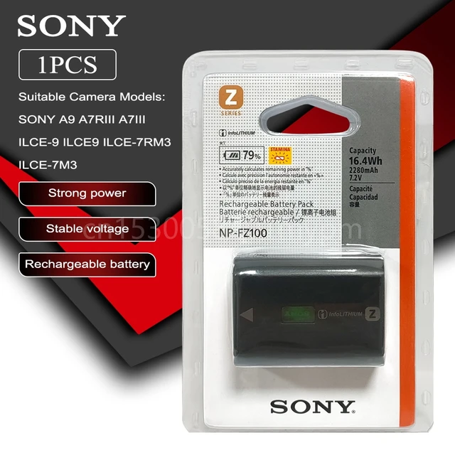 新品未使用_2個セット SONY NP-FZ100 カメラ用バッテリー