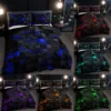 Peripheral Print Super Soft Brushed Microfiber Comfortable Set Equipped With Zipper Closure And Two Pillowcases 1