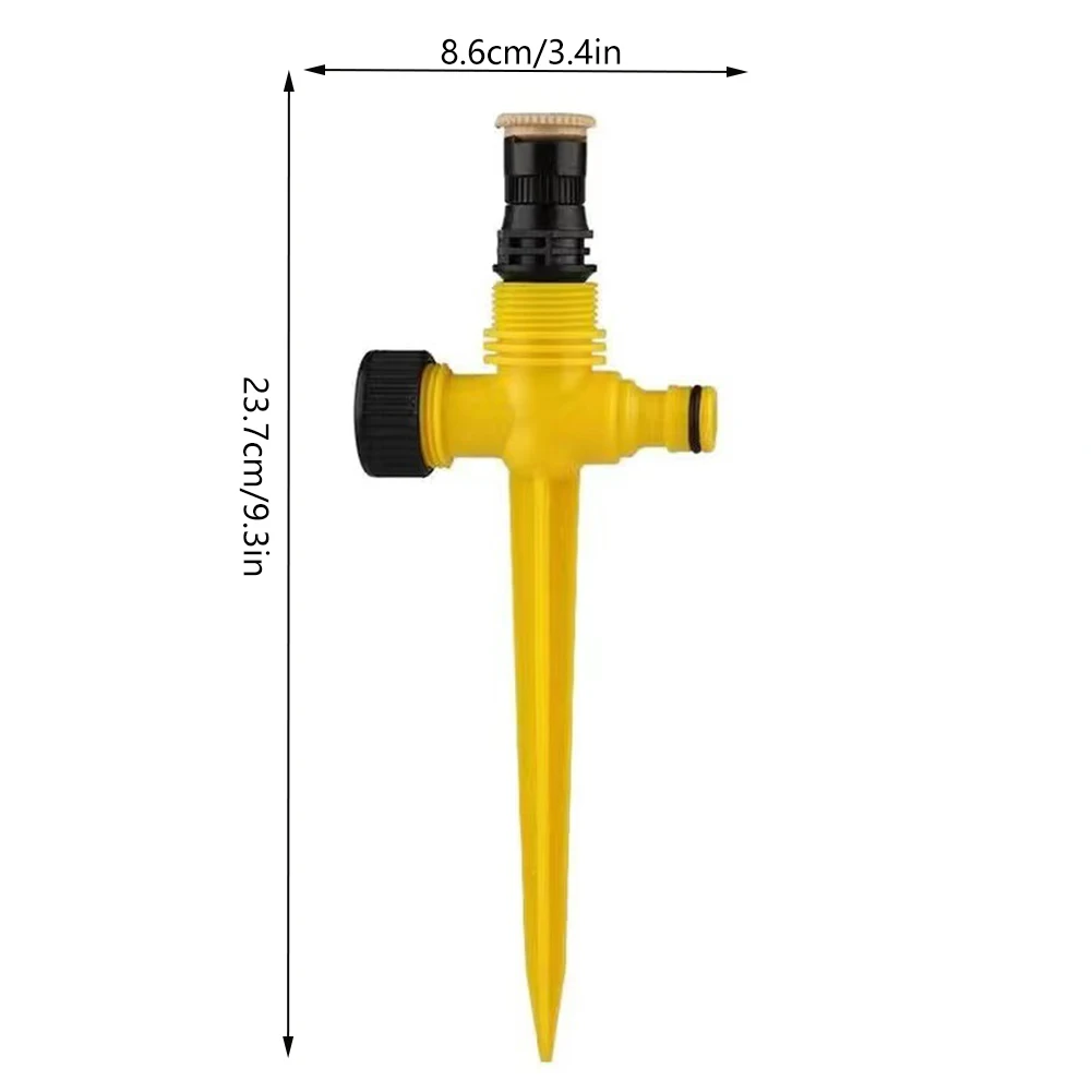 5pcs Household Sprinkler Automatic Irrigation Equipment Watering Sprinkler 360 Degree Rotation Corrosion Resistant For Garden