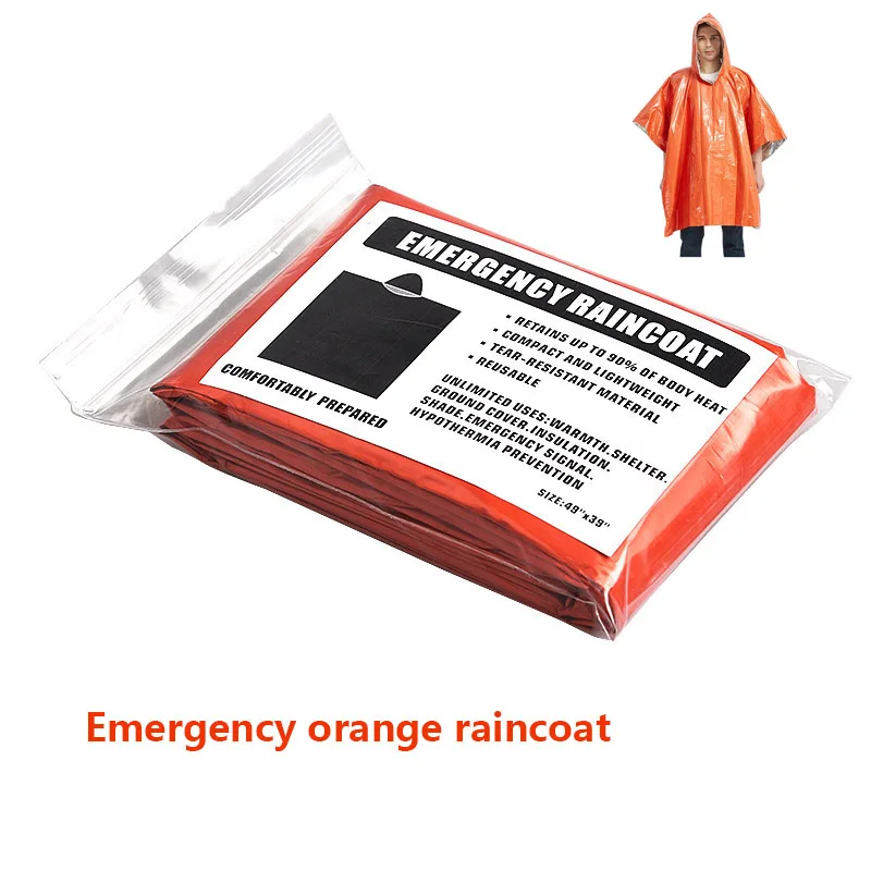 Orange Raincoat