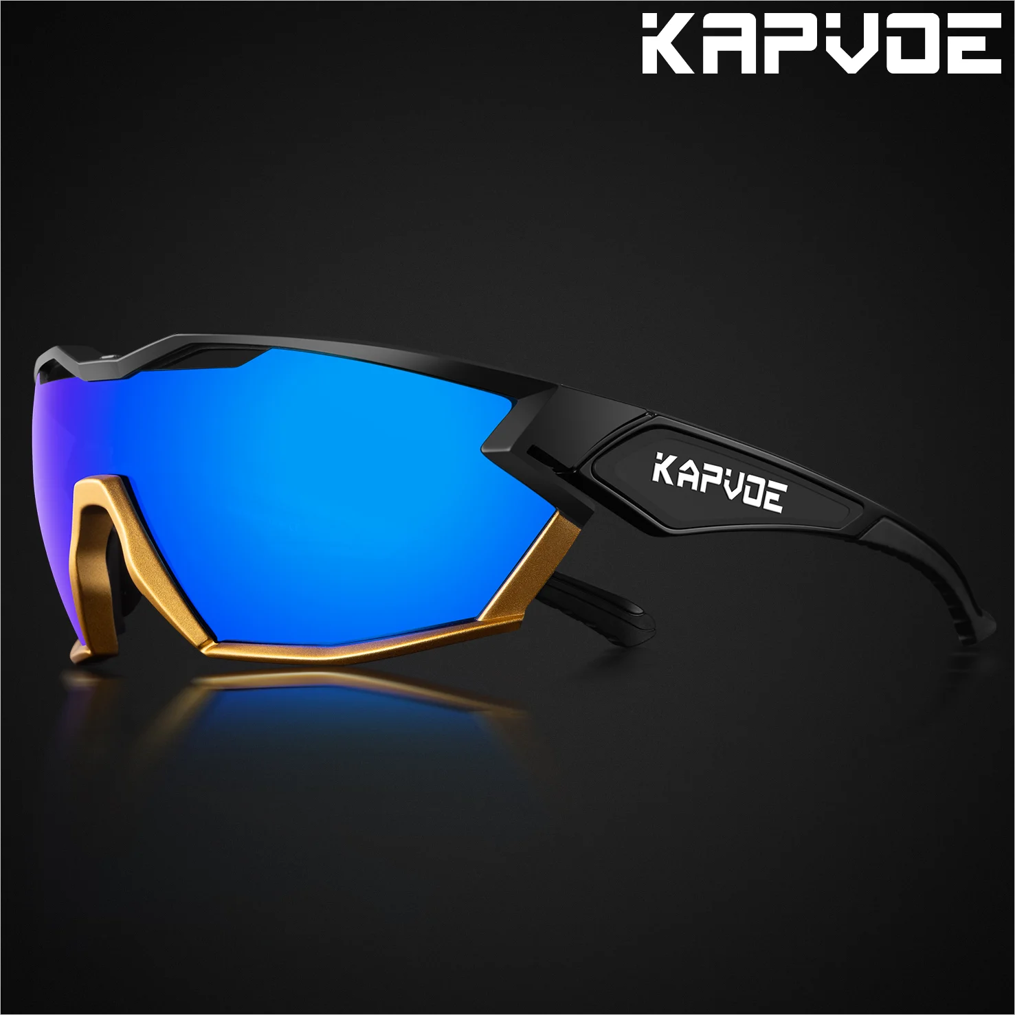 Kapvoe Men's Cycling Sunglasses Riding Glasses Women Bicycle Eyewear Mountain MTB Bike Road UV400 Sports Cycling Goggles 2024