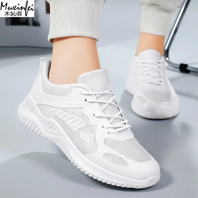 Women's Summer Shoes 2025 Casual Sneakers Mesh Breathable