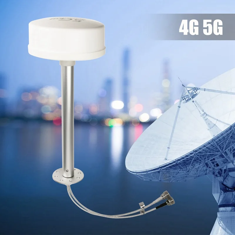 5G 4G Bipolarized Directional Antenna 2*30dBi 698-6000MHz for Improve Indoor Router MIMO Network Stability Speed