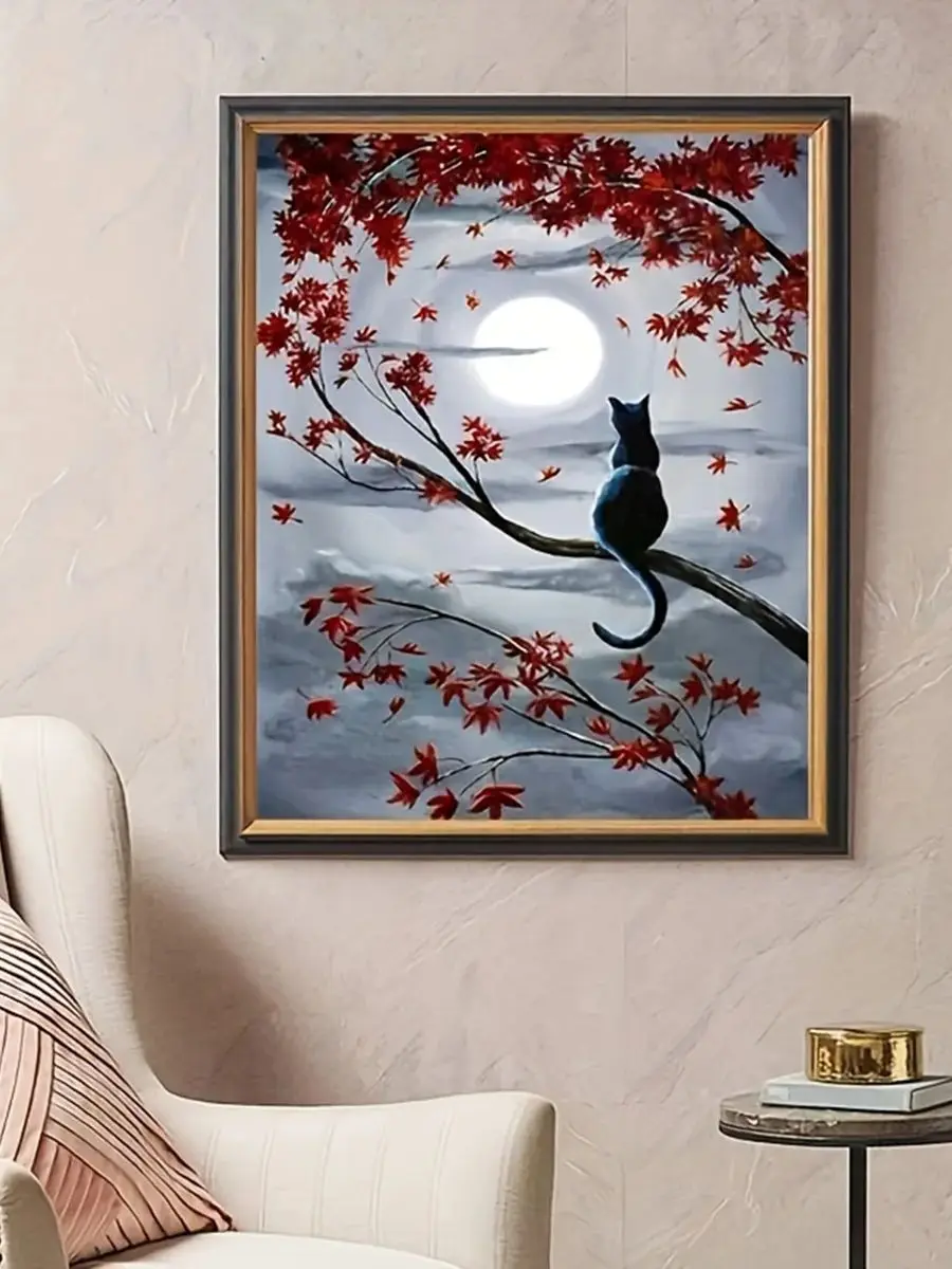 Tree of Life Fantasy Tree Landscape Series Cross Stitch 11CT Printed Cross Stitch Kits Hand Embroidery Crafts Living Room cross stitch kits