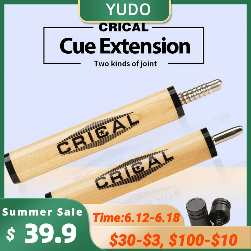 Billiard Pool Cue Extension Uniloc Radial Joint 4.7Inches Stick
