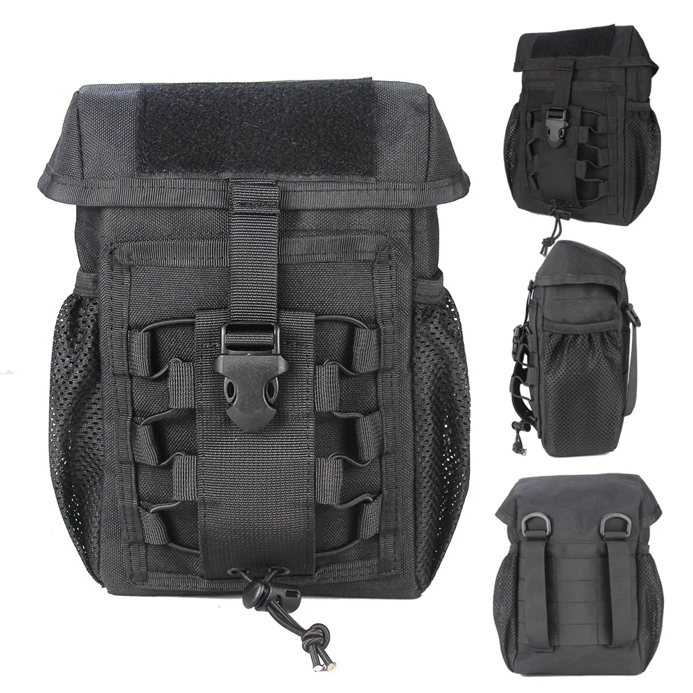 

Tactical Molle Backpack Military Assault Vest Plate Carrier Water Hydration Pouch Outdoor Hunting Airsoft Water Bag