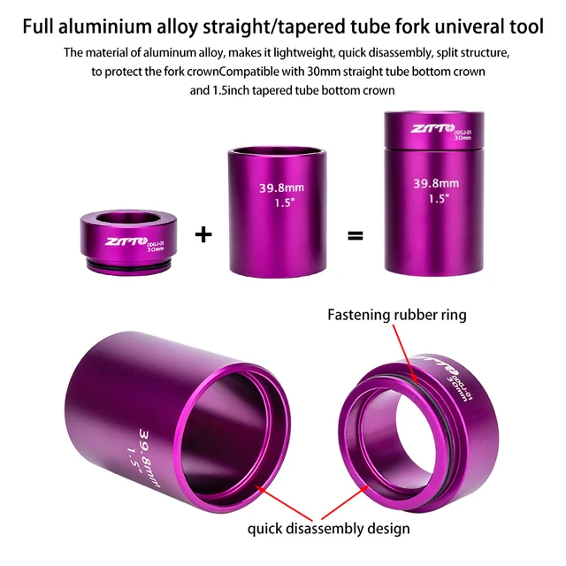 Bicycle Tool Kit Crown Race Setting Tool Fork Star Nut Installer