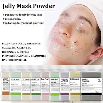 Rose Petal Crystal Jelly facial mask Powder 650g Water Brightening Skin Care Nourishing and Moisturizing Facial Skin Care