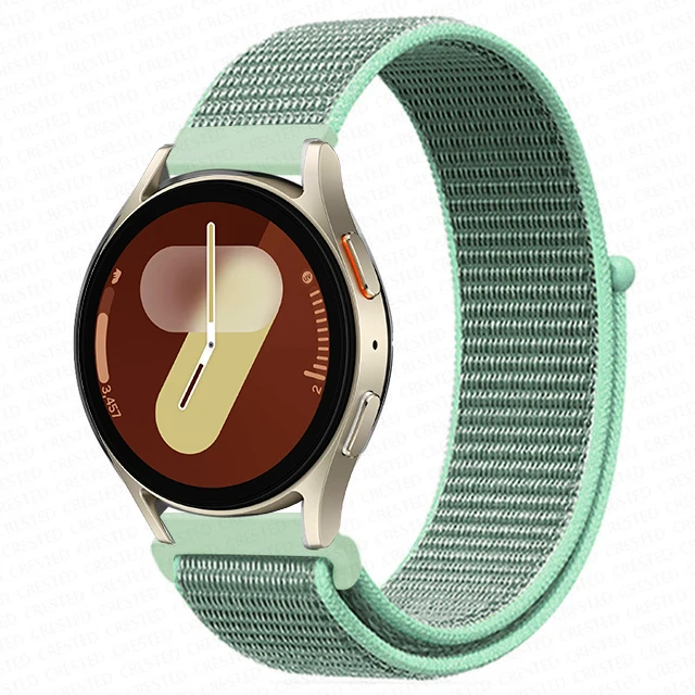 Versatile Nylon Loop Bracelet for Smartwatches - 22mm/20mm Band