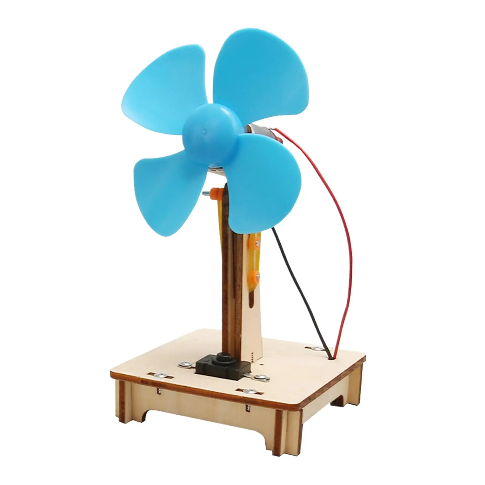 

DIY Fan Motor Model Toy Teaching Educational Toy Physics Assemble Electric Fan