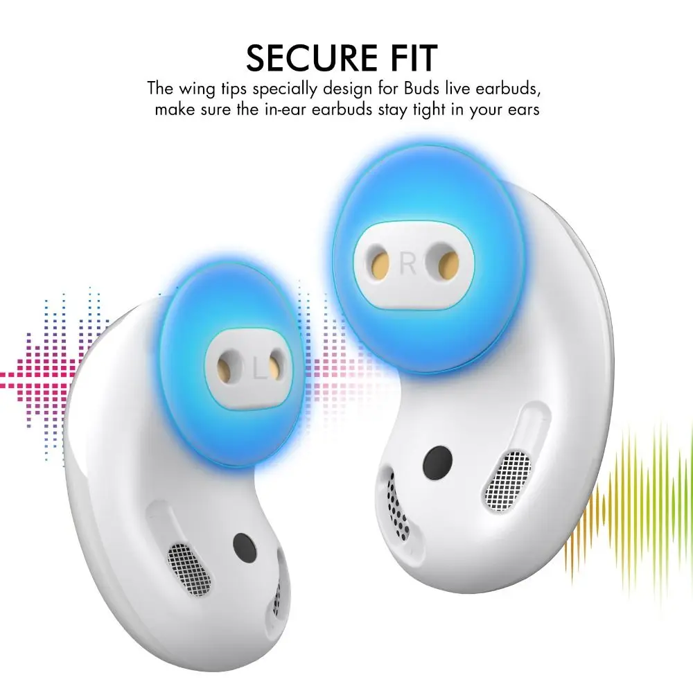 Silicone Samsung Galaxy Buds Live Wingtips Ear Tips Ear Pads