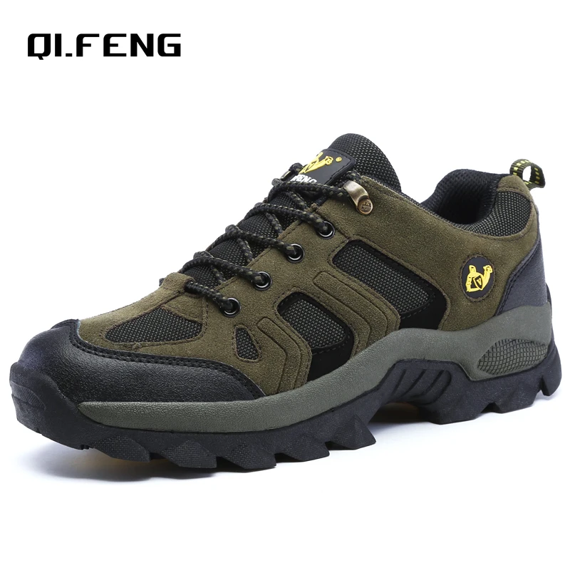 

Autumn winter couple shoes hiking shoe outdoor sports off-road shoes thick-soled wear-resistant non-slip men shoes women's shoe