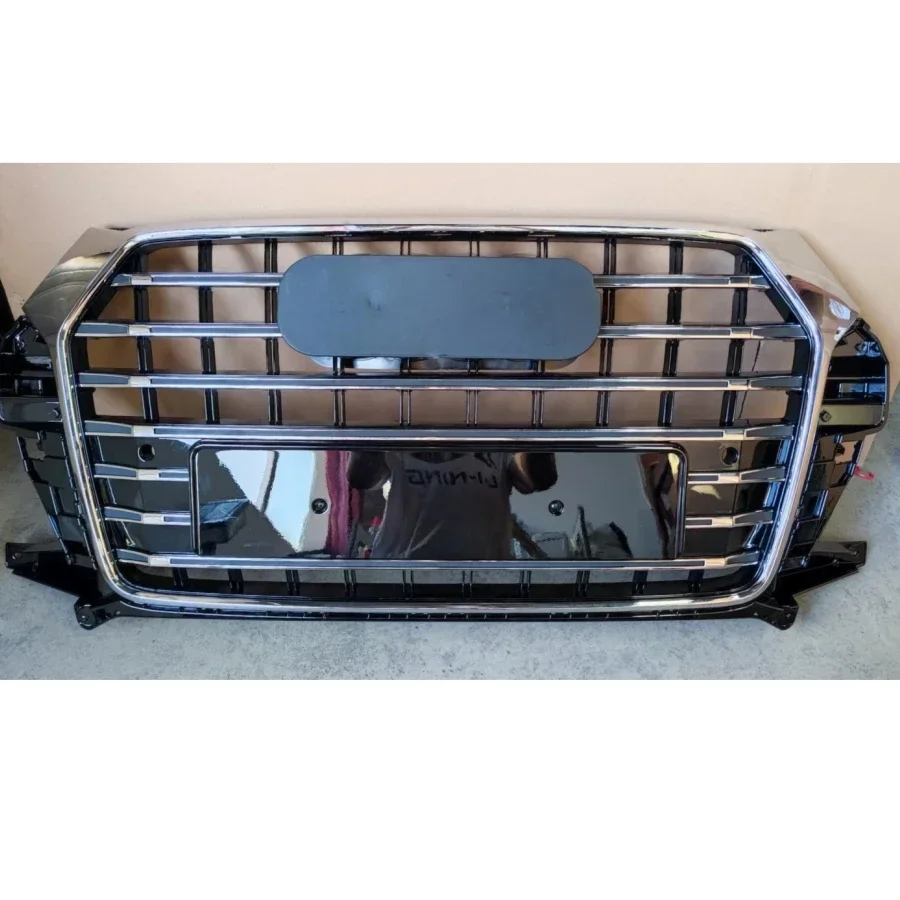 

Front Bumper Grill Center Grille for Audi Q3/SQ3 2016 2017 2018 (Refit for RSQ3 Style) car accessories