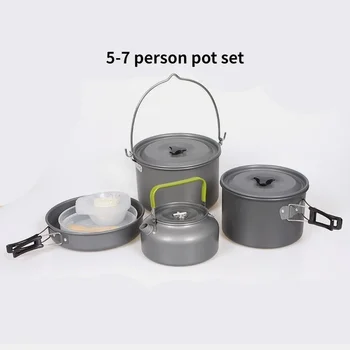 Portable Camping Cookware Set 5