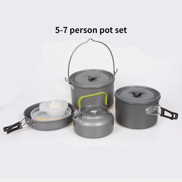 Portable Lightweight Camping Cookware Set 5