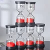 1-60 Minutes Red Hourglass Sandglass Children Kid Toy Sand Timer Hour Glass Home Decoration Sand Clock Timekeeper Festival Gifts 1
