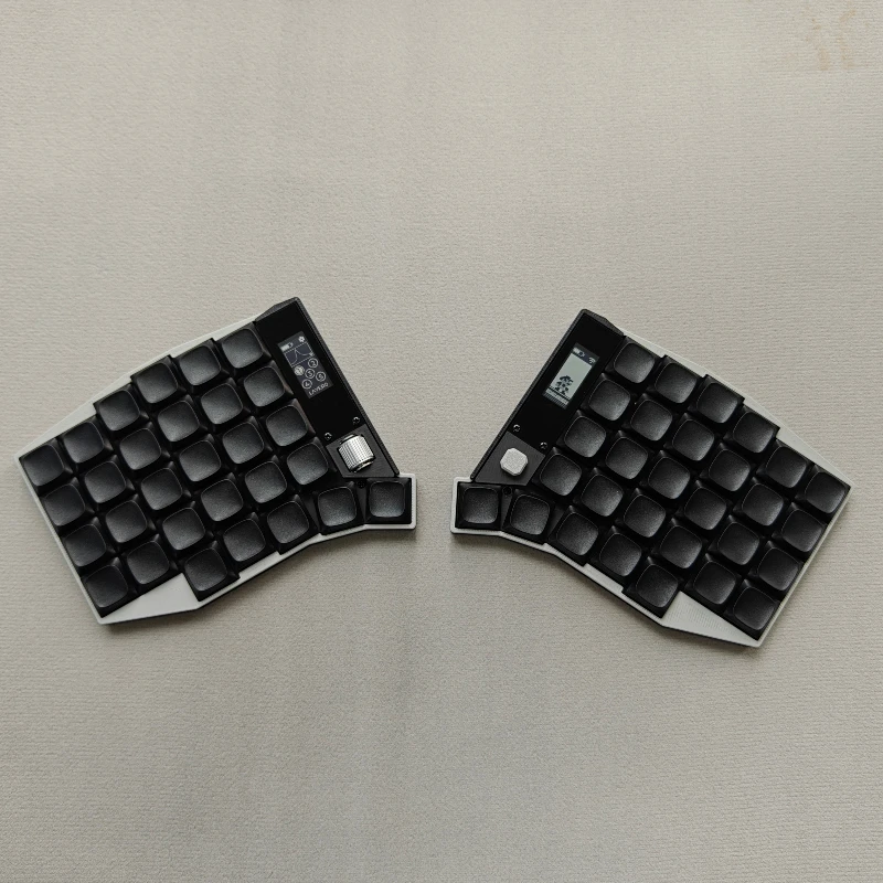 Sofle ロープロファイル 無線 Bluetooth 完成品 ブラック Sofle ロープロファイル 無線 Bluetooth 自作キーボード 黒